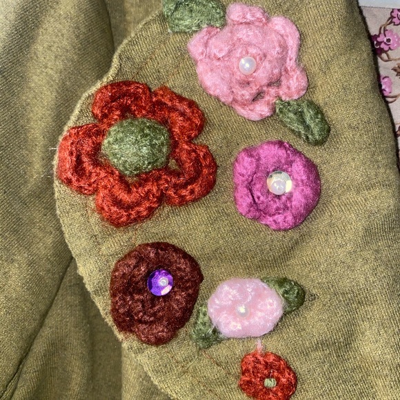 Ivy Jane Olive Embroidered Women's Blazer - Picture 2 of 7